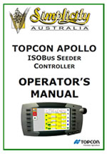Simplicity Topcon Apollo Seeding Controller